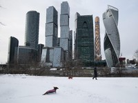 Penampakan Lockdown di Ibu Kota Rusia Moscow