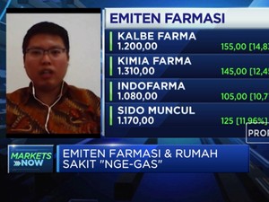 Analis: Naiknya Minat pada Saham Farmasi Bersifat Situasional