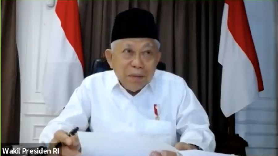 Live Stream Wapres dengan Gubernur DKI Tentang Progres Penanganan Wabah Covid-19 (Youtube Wakil Presiden Republik Indonesia)
