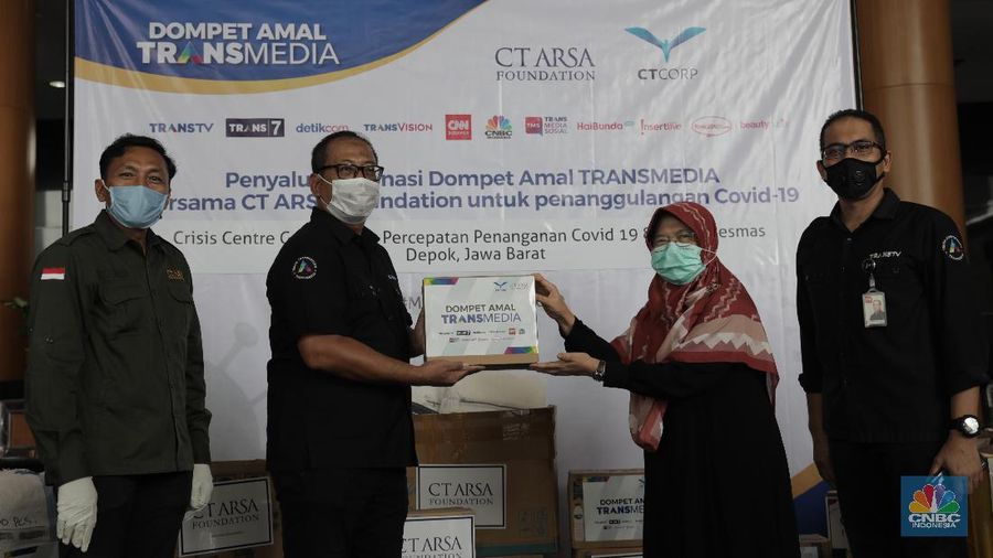 CT Arsa Foundation bersama Transmedia mengambil langkah untuk membantu pemerintah dengan menggalang partisipasi pemirsa maupun pembaca Transmedia.
