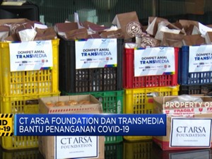 CT Arsa & Transmedia Bantu Penanganan Virus Corona