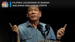 Filipina Lockdown, Duterte Ancam Tembak Warga yang Keluyuran