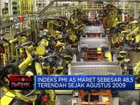 Indeks PMI AS Capai Level Terendah Sejak 2009