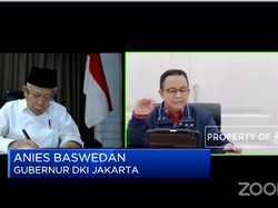 Laporkan Soal Covid-19, Ini Permintaan Anies ke Ma'ruf Amin