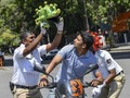 FOTO : Kampanye 'Polisi Corona' Ala India