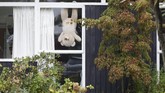 Sejak minggu lalu, Selandia Baru memberlakukan aturan lockdown selama empat minggu. (AP Photo/Mark Baker)