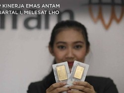 Intip Kinerja Emas Antam di Kuartal I, Melesat lho