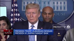 AS Kena Corona, Trump: Hubungan dengan Xi Jinping Tetap Baik