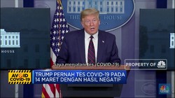 Jalani Test Kedua, Trump Dinyatakan Negatif Covid-19