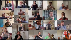 VIDEO: Konser Mini Orkestra Prancis di Tengah Karantina