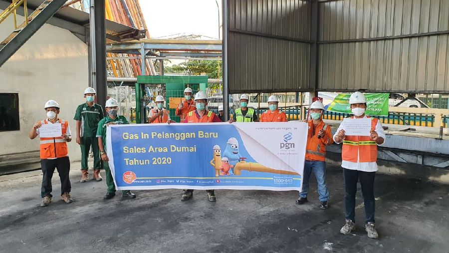 Telah dilaksanakan pengaliran gas pertama kali (Gas In) PT Kuala Lumpur Kepong (KLK) Dumai yang berlokasi di Kawasan Pelindo I Cabang Dumai.