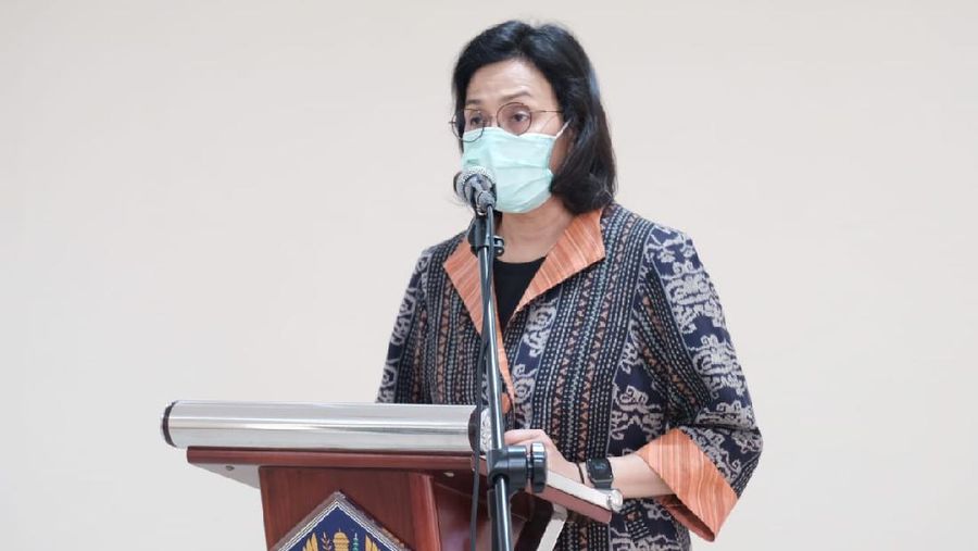 SMI lantik kepala BKF dan Dirut LMAN. (Dok: Kemenkeu)