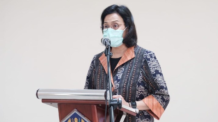 SMI lantik kepala BKF dan Dirut LMAN. (Dok: Kemenkeu)