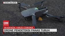 VIDEO: Drone Pendeteksi Panas Tubuh Ala Polres Cimahi