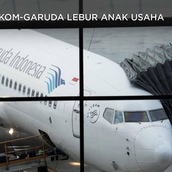 Ikut Titah Erick, Telkom & Garuda Lebur Anak Usaha
