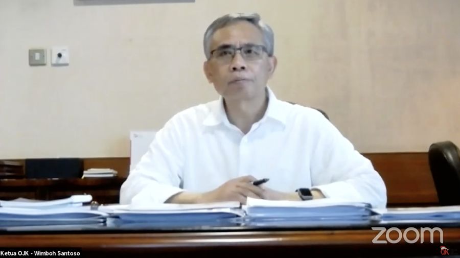 OJK Press Video Conference - Perkembangan Industri Jasa Keuangan dan Kebijakannya (Youtube OJK)
