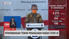 VIDEO: Kasus Positif Corona Bertambah Menjadi 2273