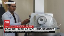 VIDEO: Arak Bali Disulap Jadi Hand Sanitizer
