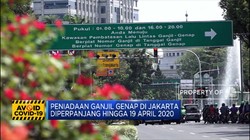 Peniadaan Ganjil Genap di DKI Diperpanjang Hingga 19 April