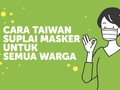 Cara Taiwan Suplai Masker untuk Semua Warga
