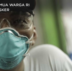 Ini Perintah! Semua Warga RI Wajib Pakai Masker