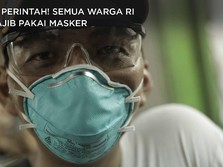 Ini Perintah! Semua Warga RI Wajib Pakai Masker