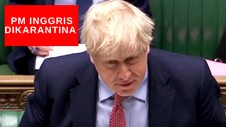 VIDEO: PM Inggris Dikarantina di Downing Street