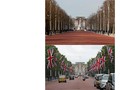 FOTO: Denyut Kehidupan London Sebelum dan Saat Lockdown