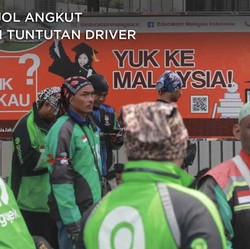 PSBB Larang Grab-Gojek Cs Angkut Penumpang & Tuntutan Driver