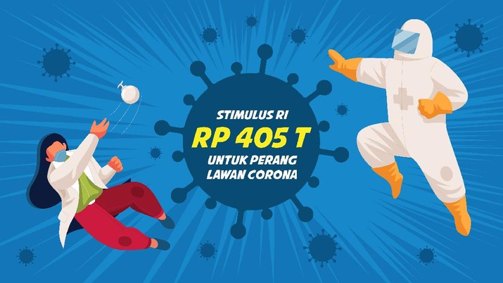 Cover: Stimulus RI Rp 405 T untuk Perang Lawan Corona