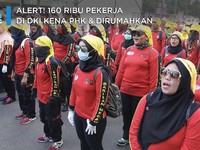 Alert! Sedikitnya 160 Ribu Pekerja DKI Kena PHK & Dirumahkan