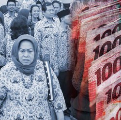 THR PNS Cair H-10 Lebaran, Ini Besaran yang Bakal Diterima
