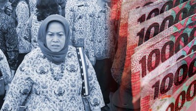 cover topik/THR PNS Terancam Tak Dibayar luar/Aristya Rahadian krisabella
