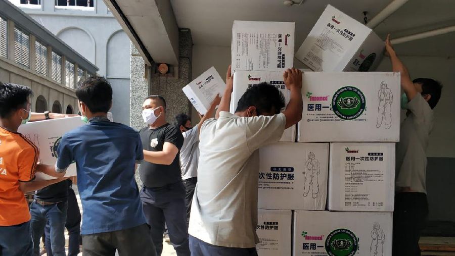 Pengusaha memberi bantuan alat medis demi perangi Covid-19 (Dok.Sinar Mas)