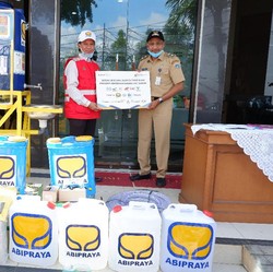 Brantas Abipraya Terus Salurkan Bantuan untuk Cegah Covid-19