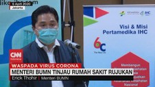 VIDEO: Erick Thohir Tinjau Rumah Sakit Rujukan