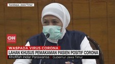 VIDEO: Lahan Khusus Pemakaman Pasien Positif Corona
