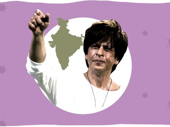 7 Aksi Legenda Bollywood Shah Rukh Khan Perangi Corona