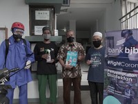 Cegah Corona, bank bjb Disinfeksi Kantor & Fasilitas Publik