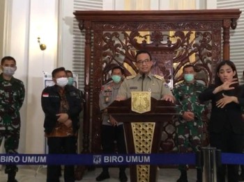 PSBB Jakarta 10 April, Ini Pernyataan Lengkap Gubernur Anies!