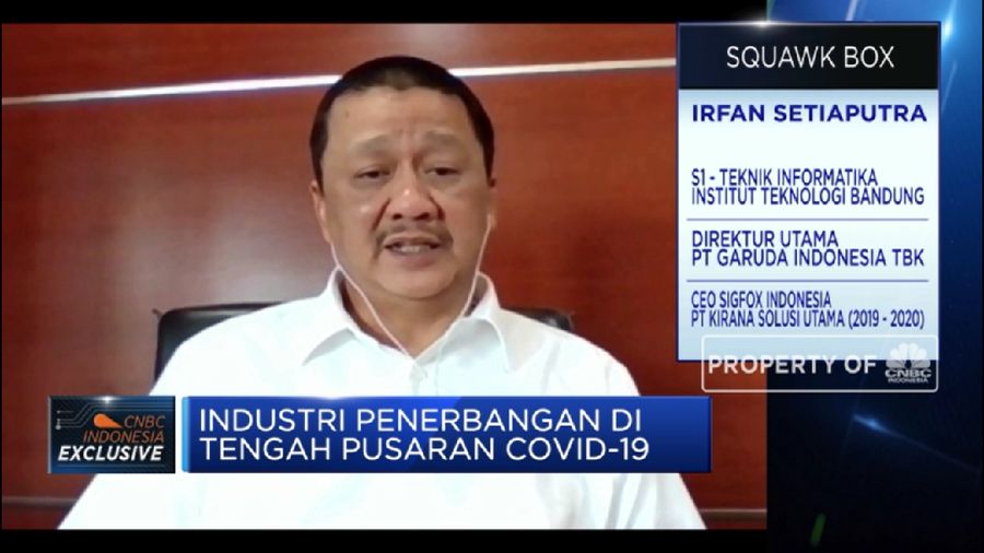 Bos Garuda: Imbas Corona, Penumpang GIAA Turun Hingga 60% (CNBC Indonesia TV)