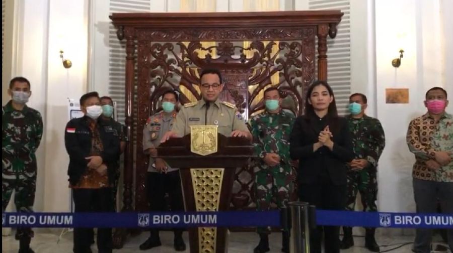 Gubernur DKI Jakarta Anies Baswedan (Youtube Pemprov DKI Jakarta)