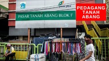 VIDEO: Pedagang Tanah Abang Tanggapi PSBB