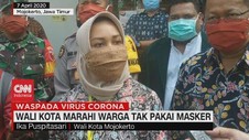 VIDEO: Wali Kota Marahi Warga yang Tak Pakai Masker