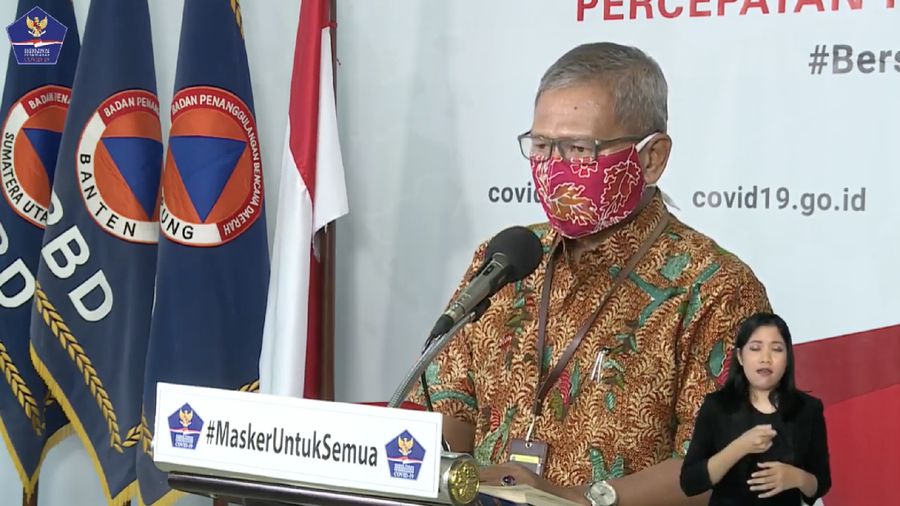 Achmad Yurianto Juru Bicara Kemenkes (BNPB)