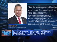 163 Emiten Dapat Insentif Khusus