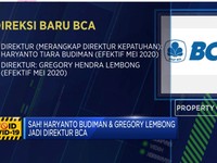 Sah! Haryanto Budiman & Gregory Lembong Jadi Direktur BCA