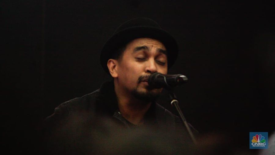 Foto: Glenn Fredly di Stock Sound, BEI /CNBC Indonesia/Tahir Saleh