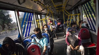 Transjakarta Tetap Batasi Operasional Bus Usai Lebaran