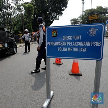 Begini Wajah Jakarta Saat PSBB Resmi Diterapkan Hari Ini